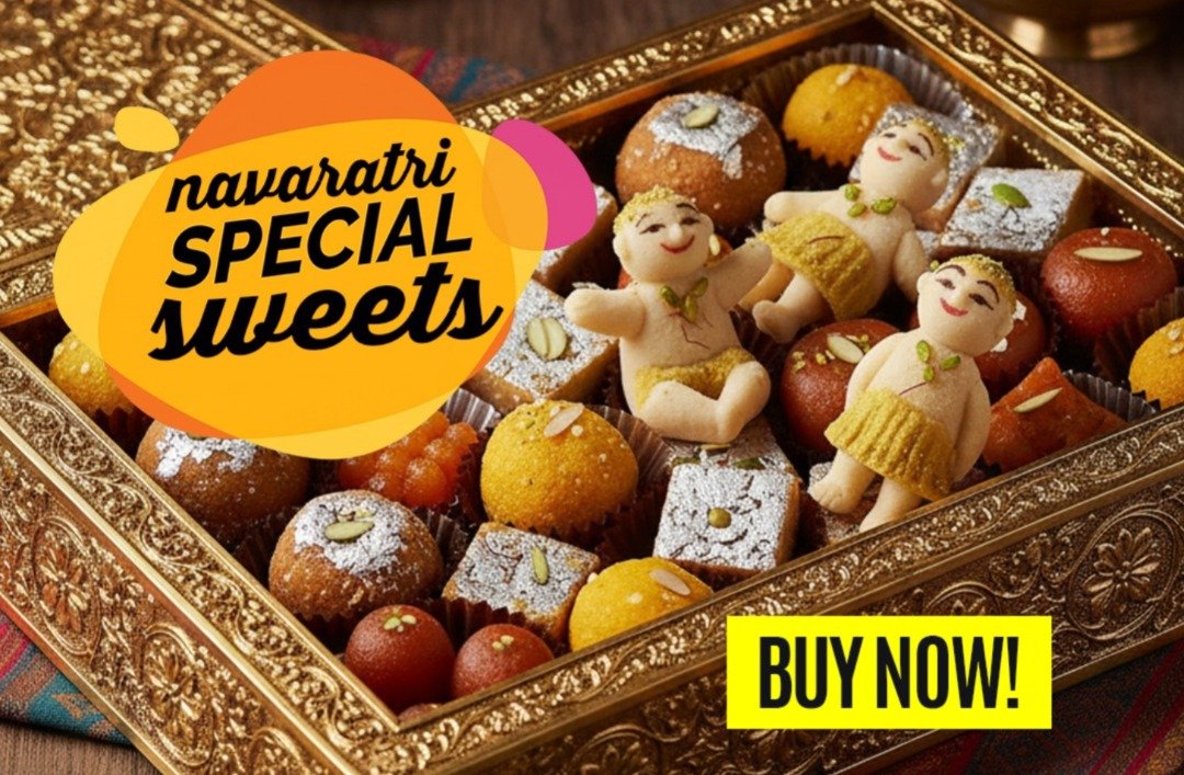 Celebrate Navratri 2025 in Adelaide with Authentic Indian Sweets