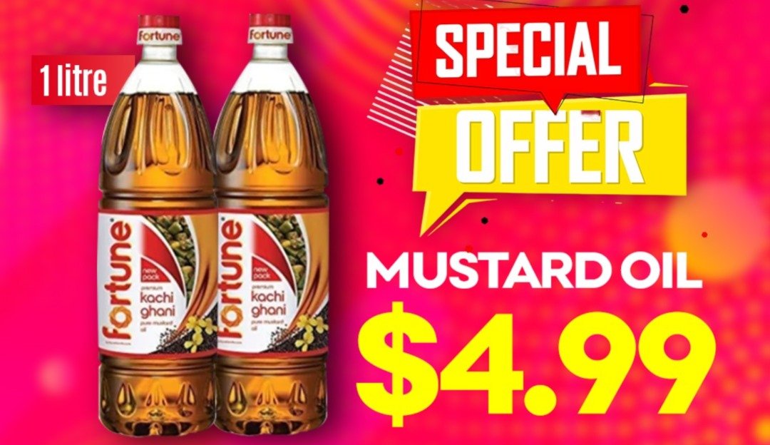 Fortune Kachi Ghani Mustard Oil